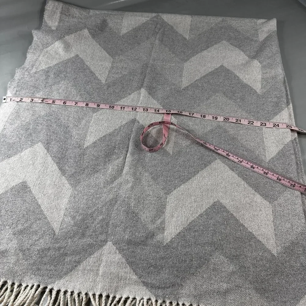 Nido Notte Italia Throw Blanket Shawl Italy Tassel Wrap Oversized Fringed Soft - Picture 8 of 12